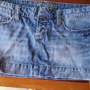 American Eagle Blue Jean Skirt